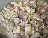 【大皿料理】筑前煮（炒り鶏）生姜入り作り方6写真