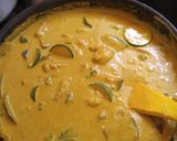 ズッキーニ、茄子、ゴーヤ本格チキンカレー作り方9写真