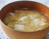 豆腐のみぞれ味噌汁♪大根おろしを入れて♪作り方5写真