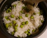シンプル☆簡単♪グリンピースご飯作り方3写真