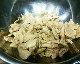 ナス味噌炒め　豚肉、ピーマン、ズッキーニ作り方5写真