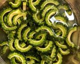 ゴーヤのスタミナにんにく味噌炒め作り方1写真