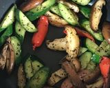 野菜のゆかり炒め作り方3写真