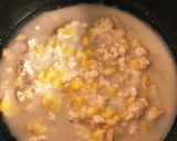 離乳食中期☆コーンとささみの豆乳リゾット作り方4写真