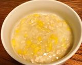 離乳食中期☆コーンとささみの豆乳リゾット作り方5写真