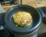 鶏だしを使ったお好み焼き作り方8写真