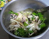 混ぜるだけ✿大葉と茗荷のさばレモン丼作り方3写真
