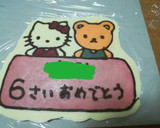 誕生日ケーキ用メッセージプレート2018作り方10写真