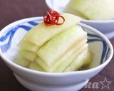 ［簡単 スイカ 皮 お漬物 中華風］作り方4写真