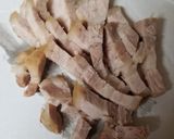 茹で豚の酢キャベツ和え作り方1写真