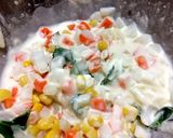サクサク簡単☆3色の彩り☆野菜かき揚げ作り方3写真