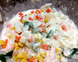 サクサク簡単☆３色の彩り☆野菜かき揚げ作り方3写真