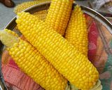 爆発しない！生とうもろこしのかき揚げ作り方1写真