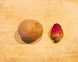 中国茶にぴったりな玖瑰花と竜眼の落雁作り方2写真