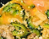 大根追加のキムチ風味ゴーヤーチャンプルー作り方4写真