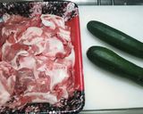 豚肉とズッキーニのロールミルフィーユ作り方1写真