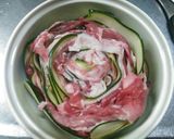 豚肉とズッキーニのロールミルフィーユ作り方4写真