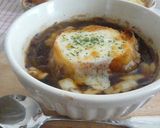 お店の味☆オニオングラタンスープ作り方7写真