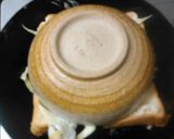 フライパンで折り曲げ式ホットサンド作り方4写真