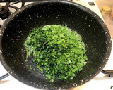 人参の葉の茎とかつお節のははつゆふりかけ作り方2写真