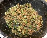 人参の葉の茎とかつお節のははつゆふりかけ作り方4写真