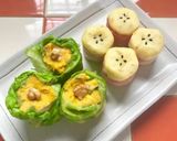 ☆かぼちゃサラダのレタス巻き☆作り方18写真