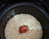 簡単 さっぱり梅干し炊き込みご飯作り方4写真