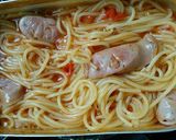 メスティン小でアラビアータ風パスタ作り方6写真
