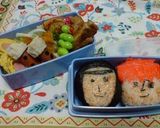キャラ弁『リコーダー』作り方4写真