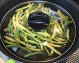 フライパンだけで♪インゲンと角天の炒め煮作り方4写真
