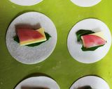 ✳️餃子の皮でハムチーバジル包み揚げ✳️作り方3写真