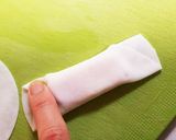 ✳️餃子の皮でハムチーバジル包み揚げ✳️作り方5写真