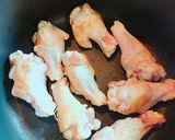 圧力鍋で！柔らか☆鶏 手羽元の煮物と煮卵作り方3写真