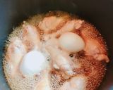 圧力鍋で！柔らか☆鶏 手羽元の煮物と煮卵作り方4写真