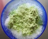 うす茶糖で♪抹茶かき氷作り方2写真