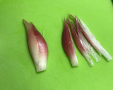 ミョウガとじゃこのごま油和え作り方2写真