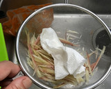 ミョウガとじゃこのごま油和え作り方5写真