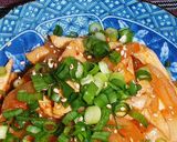 鶏肉と白菜キムチの和風炒め(鶏キムチ)作り方4写真