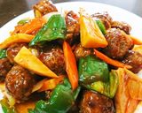 カキ醤油メンツユで煮込み中華簡単黒酢たれ作り方5写真