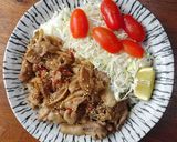 「Wの刺激」豚小間の生姜焼き作り方6写真