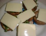 しいたけにＯＮチーズ作り方2写真