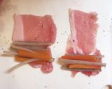 *くるくる豚肉のごぼう巻き*作り方3写真