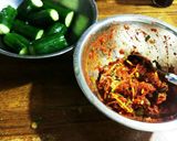 夏に食べたいきゅうりキムチ作り方3写真