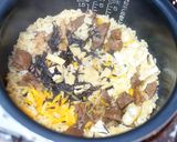 簡単！ひじきと鯨大和煮の炊き込みごはん作り方4写真