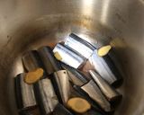 簡単♪圧力鍋で丸ごと食べるさんまの煮付け作り方1写真
