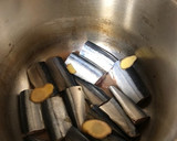 簡単♪圧力鍋で丸ごと食べるさんまの煮付け作り方1写真