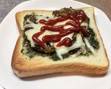 桑の葉コロッケトースト作り方6写真