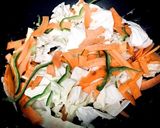 男飯na魚肉ソーセージ焼きそば作り方8写真