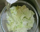 楽うま！＊豚こまとキャベツの梅味噌がけ作り方2写真