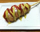 HMから作る チーズドッグ ハットグ作り方9写真